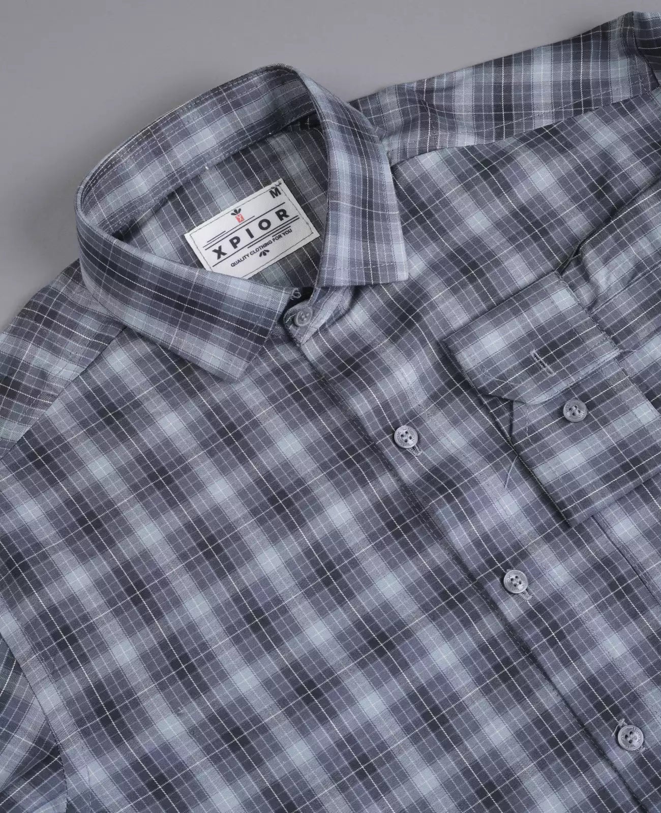 Men's Full Sleeves Checks Shirt Premium Collection Cotton Fabric Multicolor