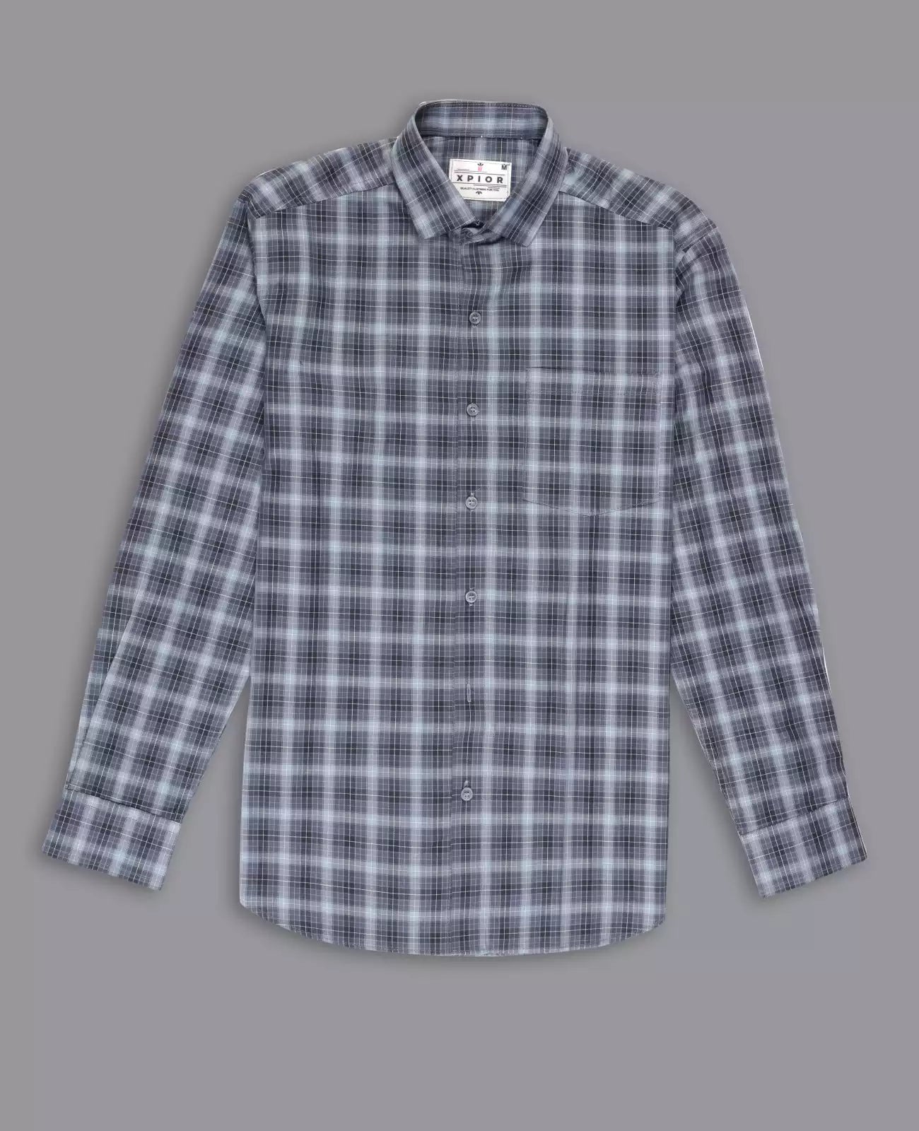 Men's Full Sleeves Checks Shirt Premium Collection Cotton Fabric Multicolor